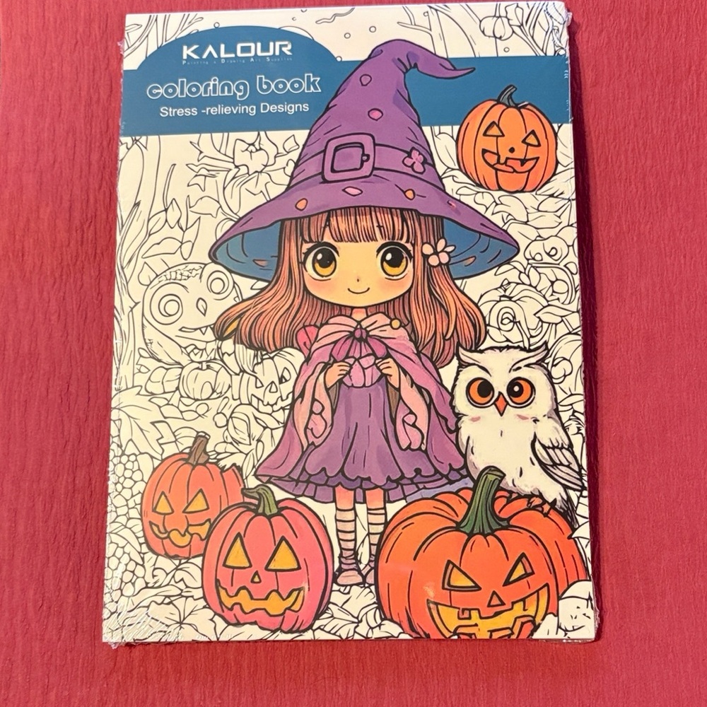 Halloween Witch Coloring Book for Kids